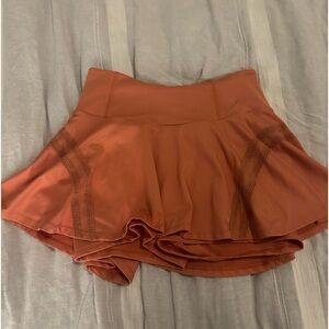 pleats and thank you skort